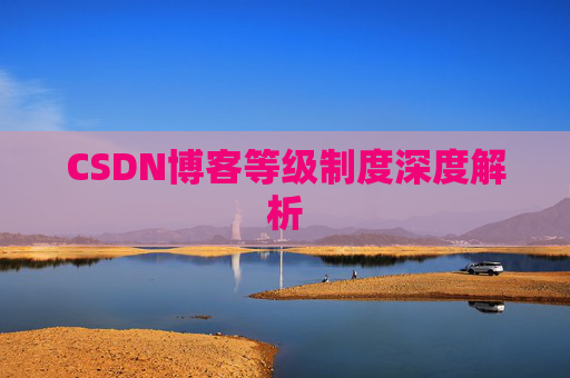 CSDN博客等级制度深度解析